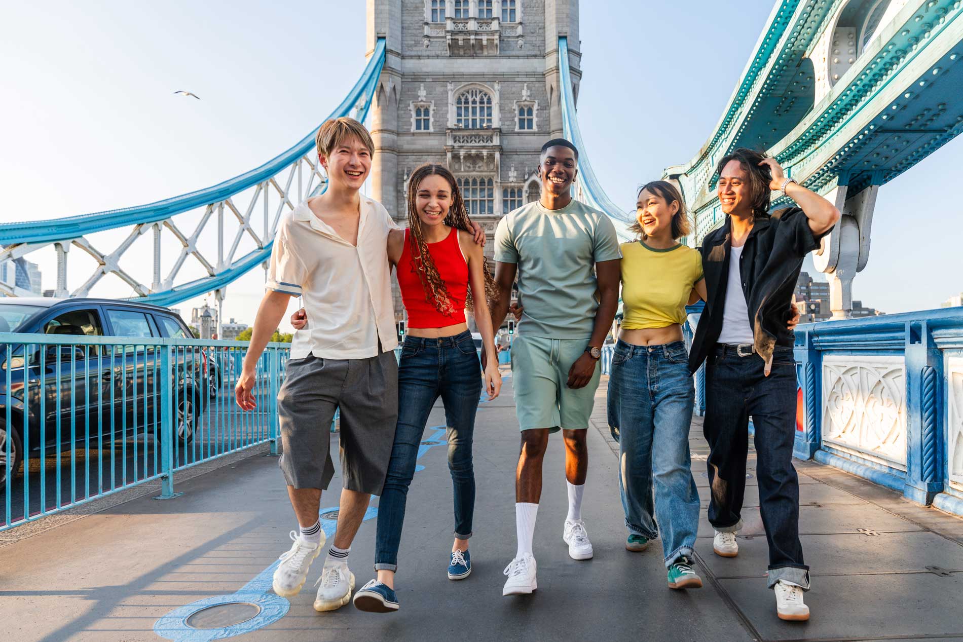 Students at City of London International College